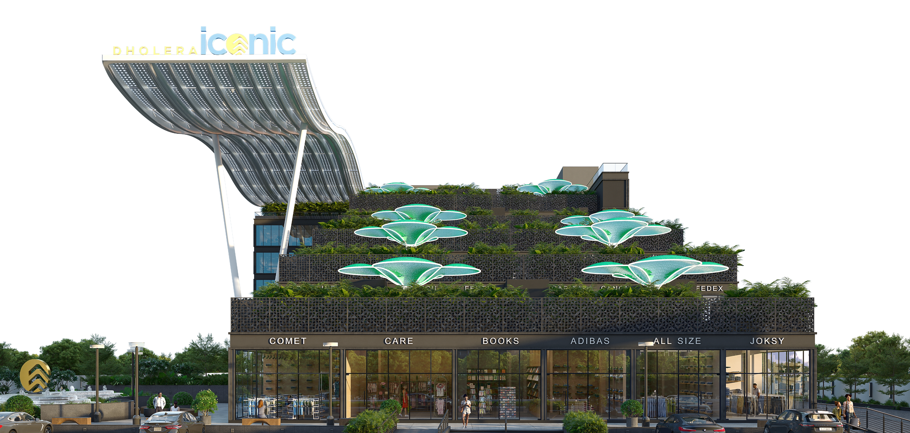 Dholera Iconic Render Landscape