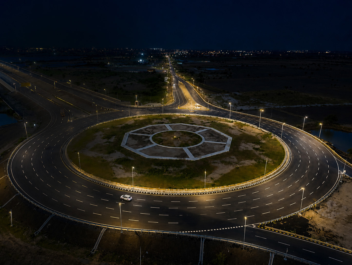 Dholera SIR expressway and road infrastructure